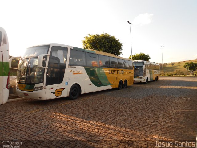 Empresa Gontijo de Transportes 12485 na cidade de João Monlevade, Minas Gerais, Brasil, por Josué Santos. ID da foto: 4563488.