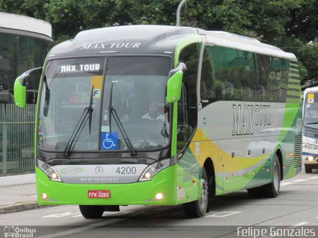 Max Tour Atibaia 4200 na cidade de São Paulo, São Paulo, Brasil, por Felipe Gonzales. Número da foto: #4565561.