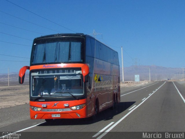 Pullman Bus 3195 na cidade de , por Marcio  Bruxel. ID da foto: 4564061.