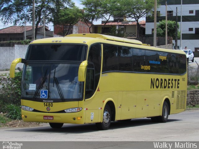 Viação Nordeste 1480 na cidade de Natal, Rio Grande do Norte, Brasil, por Walky Martins Nascimento. Número da foto: #4565672.