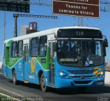 Metropolitana Transportes e Serviços 11055 na cidade de Vitória, Espírito Santo, Brasil, por Wellington  da Silva Felix. ID da foto: :id.