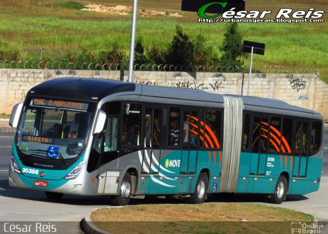 Expresso Luziense > Territorial Com. Part. e Empreendimentos 30386 na cidade de Belo Horizonte, Minas Gerais, Brasil, por César Ônibus. ID da foto: 4566309.