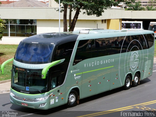 Viação Garcia 7847 na cidade de Ribeirão Preto, São Paulo, Brasil, por Fernando Reis. ID da foto: 4566125.