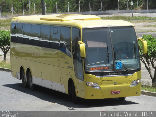 Viação Itapemirim 48127 na cidade de Aracaju, Sergipe, Brasil, por Fernando José Tavares Viana. ID da foto: 4566474.