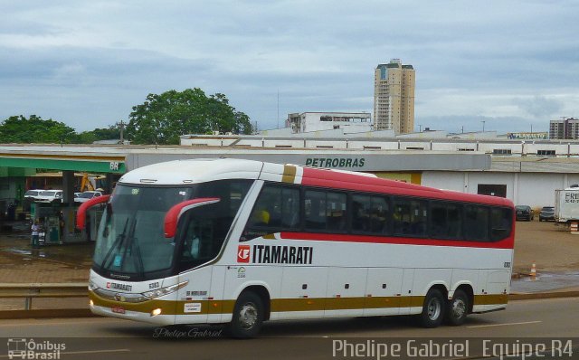 Expresso Itamarati 6383 na cidade de Porto Velho, Rondônia, Brasil, por Phelipe Gabriel Campos de Souza. ID da foto: 4566584.