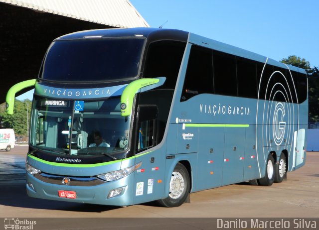 Viação Garcia 8511 na cidade de Maringá, Paraná, Brasil, por Danilo Marcelo Silva. ID da foto: 4566204.