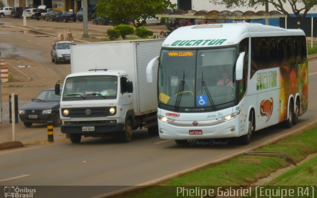 Eucatur - Empresa União Cascavel de Transportes e Turismo 4747 na cidade de Porto Velho, Rondônia, Brasil, por Phelipe Gabriel Campos de Souza. ID da foto: 4566629.