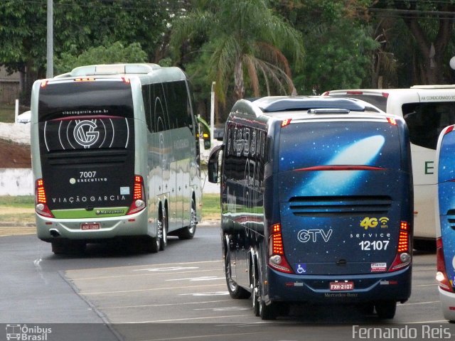 Viação Garcia 7007 na cidade de Ribeirão Preto, São Paulo, Brasil, por Fernando Reis. ID da foto: 4566089.