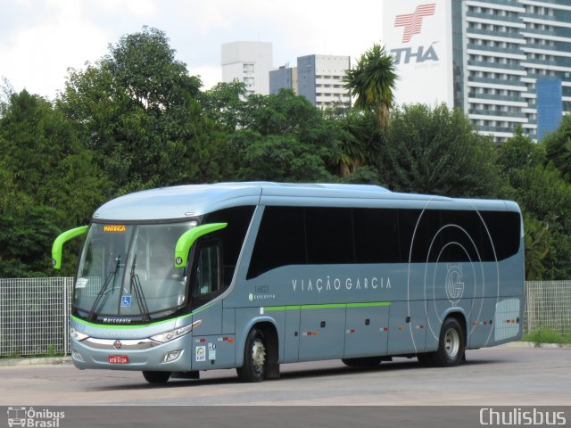 Viação Garcia 16823 na cidade de Curitiba, Paraná, Brasil, por Paulo Roberto Chulis. Número da foto: #4566970.