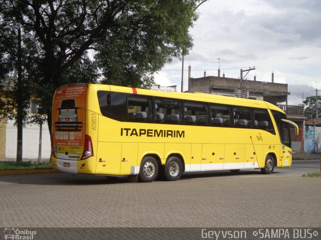 Viação Itapemirim 60803 na cidade de São Paulo, São Paulo, Brasil, por José Geyvson da Silva. ID da foto: 4566864.