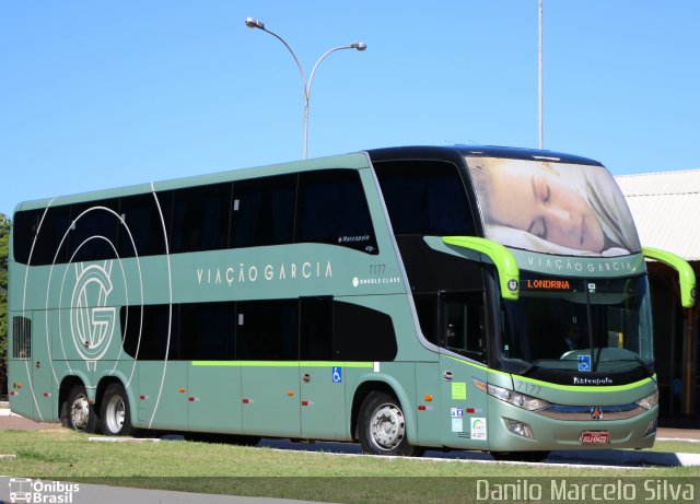 Viação Garcia 7177 na cidade de Maringá, Paraná, Brasil, por Danilo Marcelo Silva. ID da foto: 4566129.