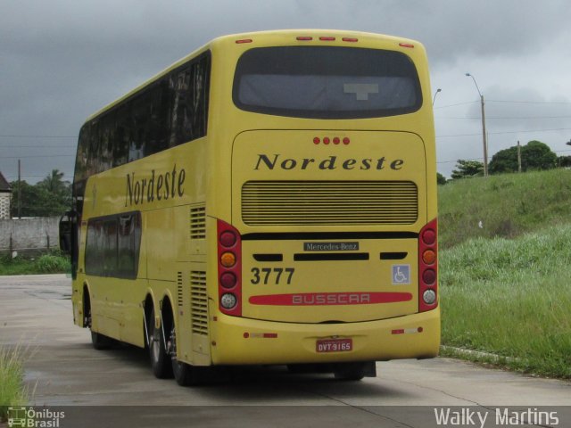 Viação Nordeste 3777 na cidade de Natal, Rio Grande do Norte, Brasil, por Walky Martins Nascimento. Número da foto: #4566485.