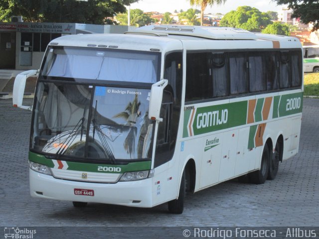 Empresa Gontijo de Transportes 20010 na cidade de Maceió, Alagoas, Brasil, por Rodrigo Fonseca. ID da foto: 4504356.