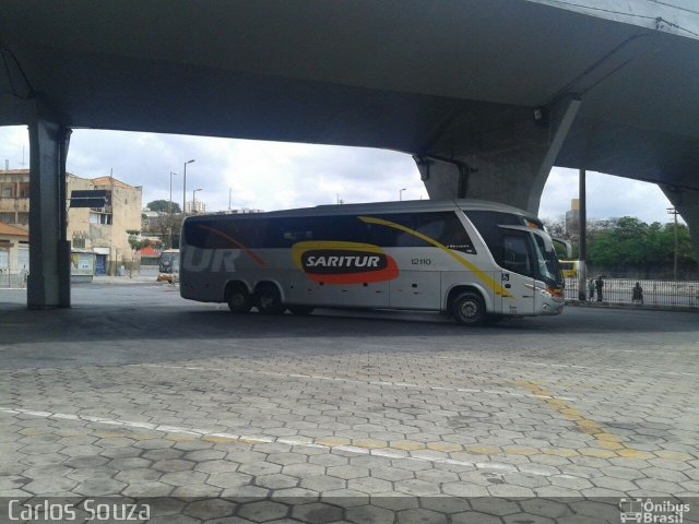 Saritur - Santa Rita Transporte Urbano e Rodoviário 12110 na cidade de Belo Horizonte, Minas Gerais, Brasil, por Carlos Souza. Número da foto: #4503606.