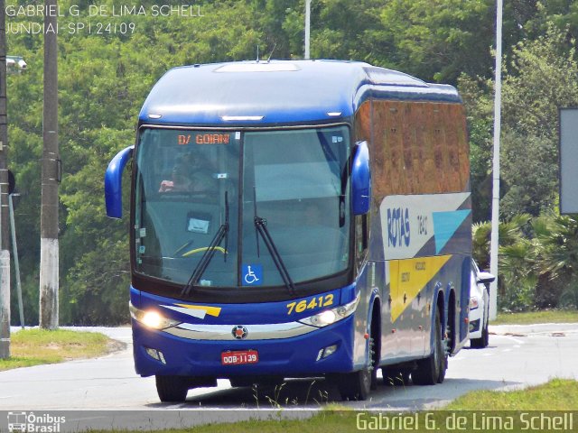 RodeRotas - Rotas de Viação do Triângulo 76412 na cidade de Jundiaí, São Paulo, Brasil, por Gabriel Giacomin de Lima. Número da foto: #4503384.