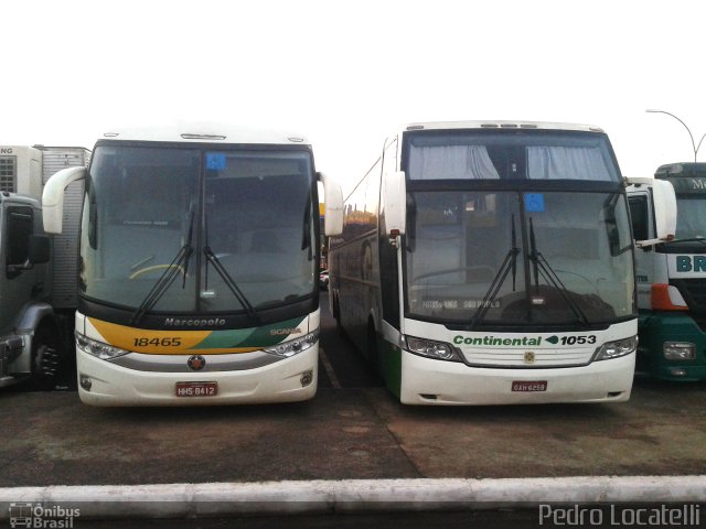 Viação Continental de Transportes 1053 na cidade de Ribeirão Preto, São Paulo, Brasil, por Pedro Locatelli. Número da foto: #4503675.