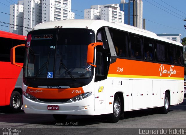 Viação Vale do Tietê 756 na cidade de São Paulo, São Paulo, Brasil, por Leonardo Fidelli. ID da foto: 4568526.