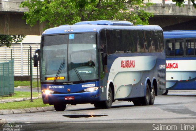 Viação Águia Branca RJ 544.003 na cidade de Vitória, Espírito Santo, Brasil, por Saimom  Lima. ID da foto: 4568403.