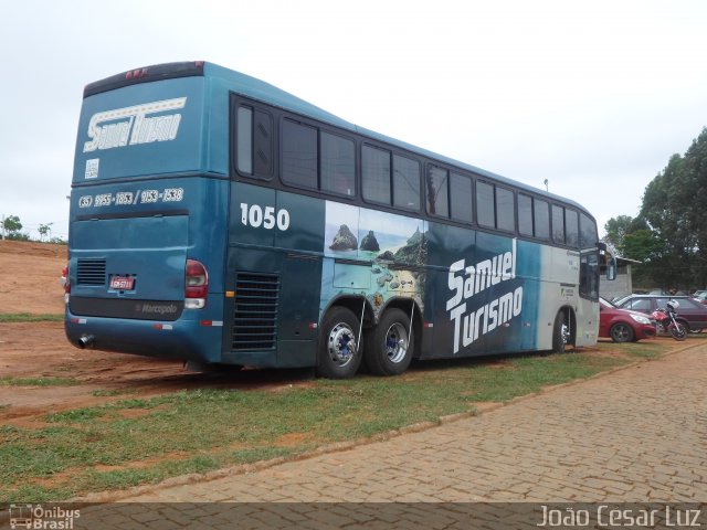 Samuel Transporte Turismo 1050 na cidade de Desterro de Entre Rios, Minas Gerais, Brasil, por João César Luz. ID da foto: 4570244.