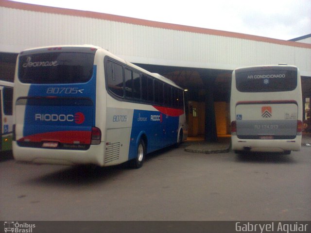 Viação Riodoce 80705 na cidade de Itaguaí, Rio de Janeiro, Brasil, por Gabryel Aguiar. Número da foto: #4569123.