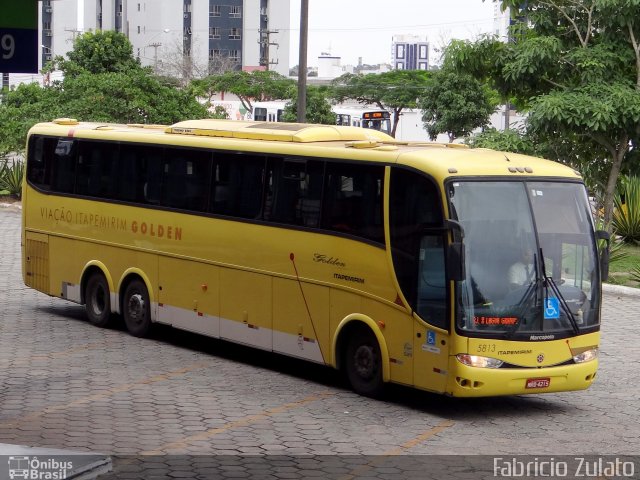 Viação Itapemirim 5813 na cidade de Campina Grande, Paraíba, Brasil, por Fabricio Zulato. ID da foto: 4567698.