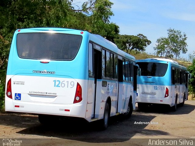 Auto Viação São José 12619 na cidade de Itaobim, Minas Gerais, Brasil, por Anderson Silva. Número da foto: #4570521.