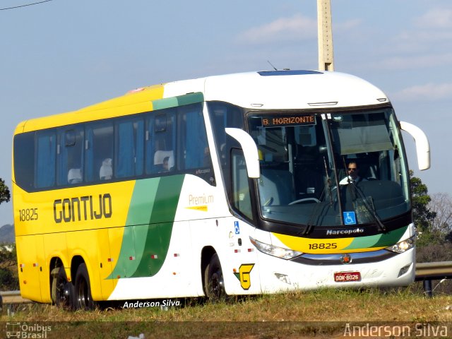 Empresa Gontijo de Transportes 18825 na cidade de Betim, Minas Gerais, Brasil, por Anderson Silva. Número da foto: #4570404.
