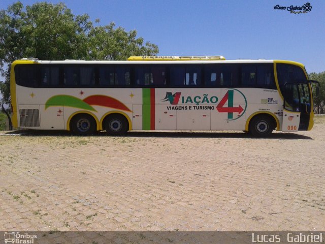 Viação 4 090 na cidade de Juazeiro do Norte, Ceará, Brasil, por Lucas Gabriel. Número da foto: #4572358.