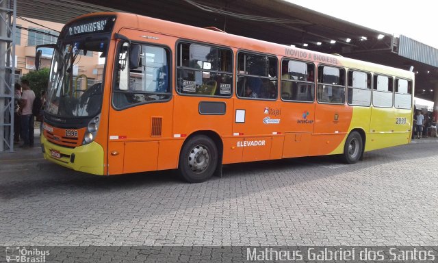 Itajaí Transportes Coletivos 2998 na cidade de Campinas, São Paulo, Brasil, por Matheus Gabriel dos Santos. Número da foto: #4571349.