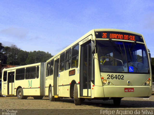 Viação do Sul 26402 na cidade de Curitiba, Paraná, Brasil, por Felipe Aquino da Silva. Número da foto: #4570488.