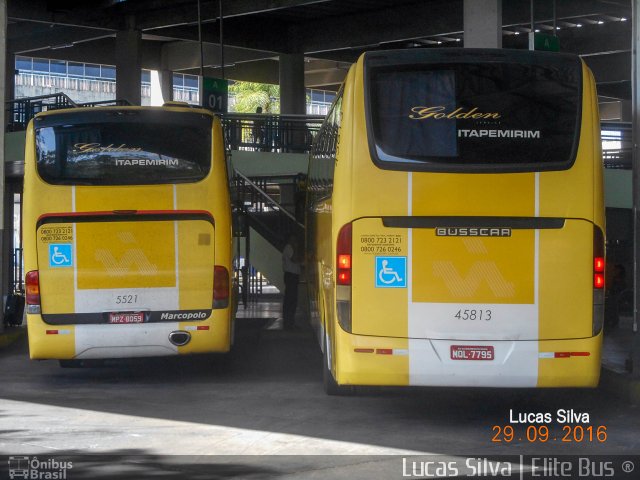 Viação Itapemirim 45813 na cidade de Recife, Pernambuco, Brasil, por Lucas Silva. ID da foto: 4504552.