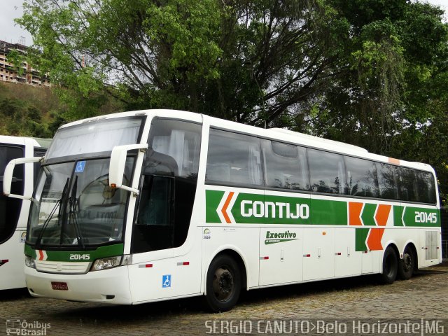 Empresa Gontijo de Transportes 20145 na cidade de Belo Horizonte, Minas Gerais, Brasil, por Sérgio Augusto Braga Canuto. ID da foto: 4507443.