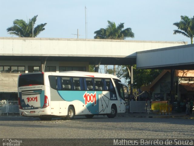 Auto Viação 1001 RJ 108.329 na cidade de Campos dos Goytacazes, Rio de Janeiro, Brasil, por Matheus Barreto de Souza. Número da foto: #4504891.