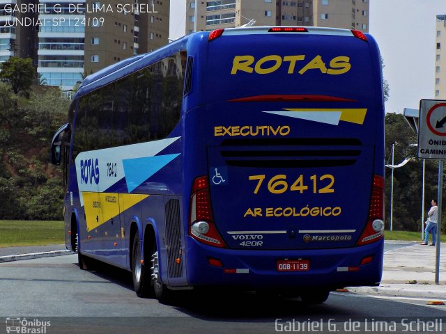 RodeRotas - Rotas de Viação do Triângulo 76412 na cidade de Jundiaí, São Paulo, Brasil, por Gabriel Giacomin de Lima. Número da foto: #4506379.