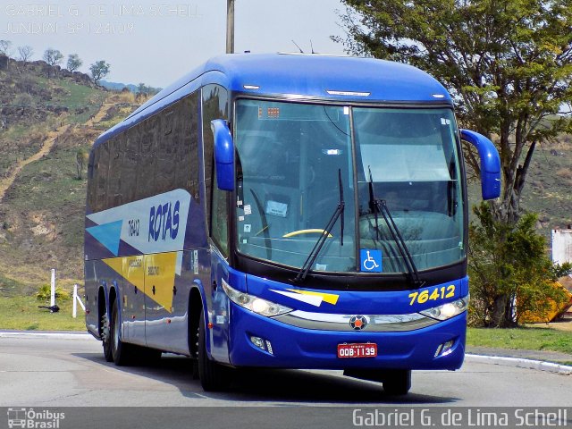 RodeRotas - Rotas de Viação do Triângulo 76412 na cidade de Jundiaí, São Paulo, Brasil, por Gabriel Giacomin de Lima. Número da foto: #4506376.