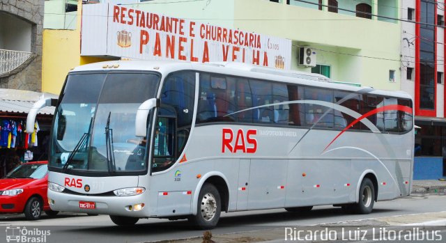 RAS Turismo 9717 na cidade de Aparecida, São Paulo, Brasil, por Ricardo Luiz. ID da foto: 4506717.