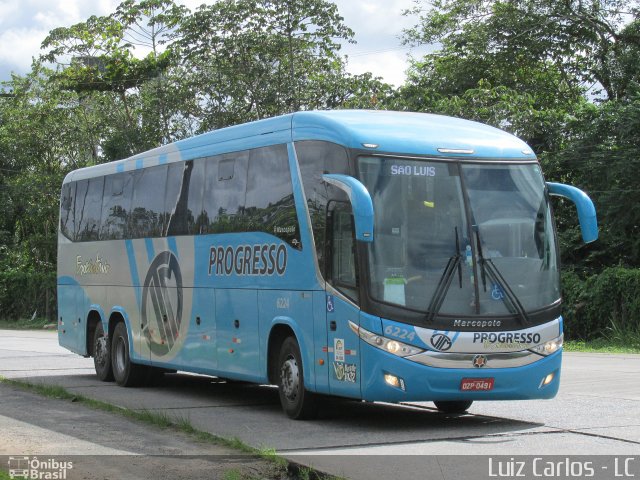 Auto Viação Progresso 6224 na cidade de Recife, Pernambuco, Brasil, por Luiz Carlos de Santana. ID da foto: 4505691.