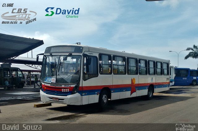 AVP - Auto Viação Paraíso 5233 na cidade de Aracaju, Sergipe, Brasil, por David  Souza. Número da foto: #4506880.