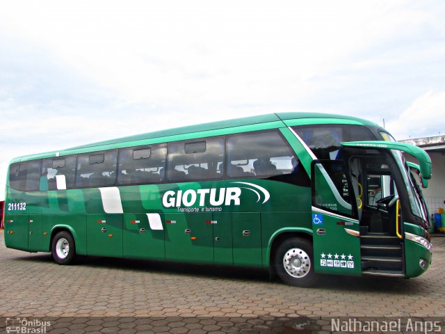 Giotur Transportes e Turismo 211132 na cidade de Anápolis, Goiás, Brasil, por Nathanael de Jesus  Azevedo. Número da foto: #4506664.