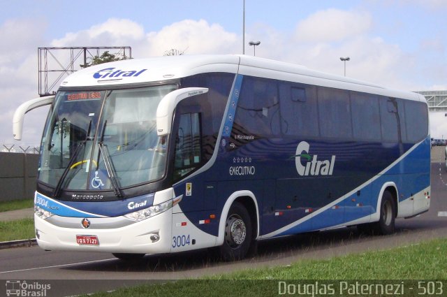 Citral Transporte e Turismo 3004 na cidade de Porto Alegre, Rio Grande do Sul, Brasil, por Douglas Paternezi. Número da foto: #4508162.