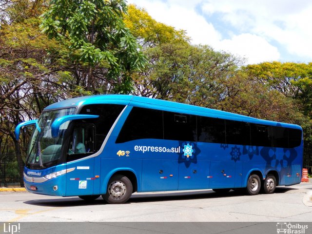 Expresso do Sul 12107 na cidade de São Paulo, São Paulo, Brasil, por Felipe Vitor Paixão Vieira. Número da foto: #4508253.