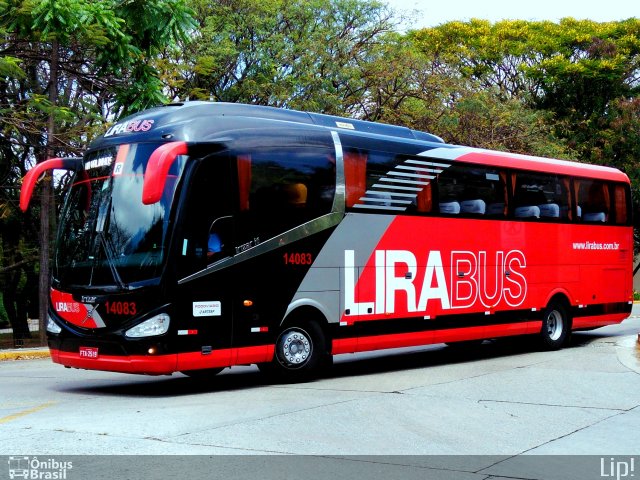 Lirabus 14083 na cidade de São Paulo, São Paulo, Brasil, por Felipe Vitor Paixão Vieira. Número da foto: #4508232.