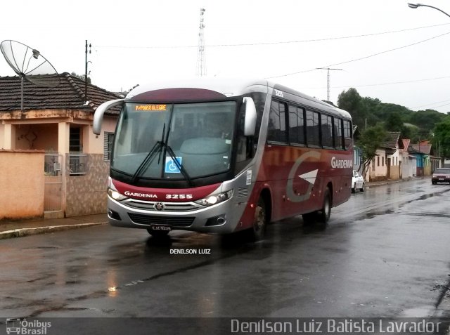 Expresso Gardenia 3255 na cidade de Cordislândia, Minas Gerais, Brasil, por Denílson Luiz Batista Lavrador . Número da foto: #4509111.