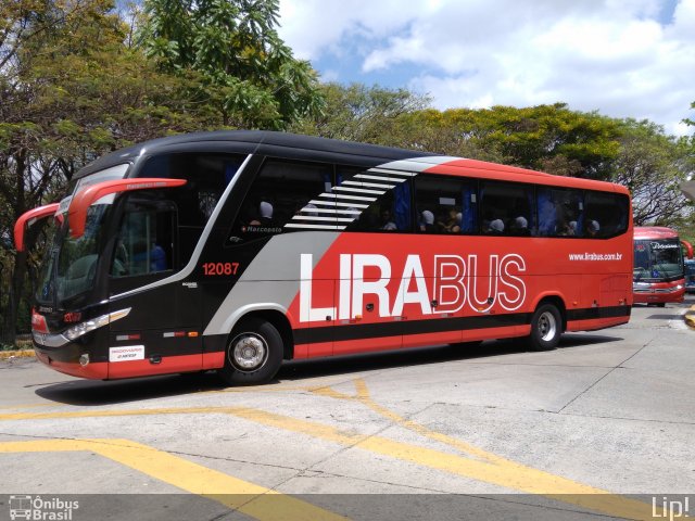 Lirabus 12087 na cidade de São Paulo, São Paulo, Brasil, por Felipe Vitor Paixão Vieira. Número da foto: #4508190.