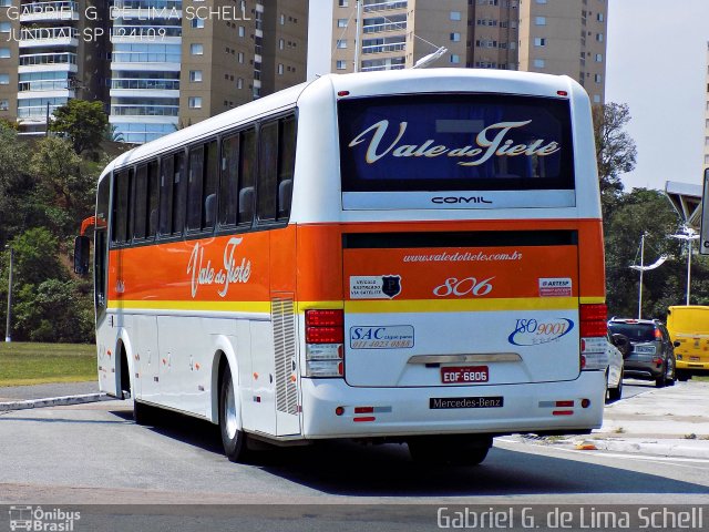 Viação Vale do Tietê 806 na cidade de Jundiaí, São Paulo, Brasil, por Gabriel Giacomin de Lima. Número da foto: #4511275.