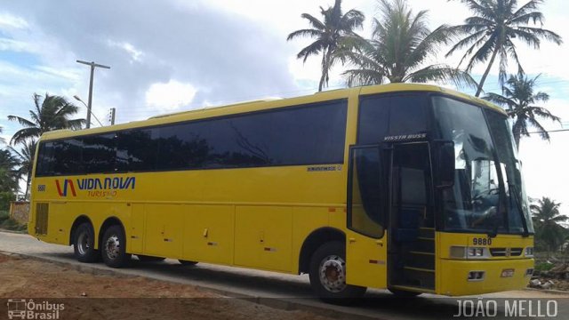 Vida Nova Turismo 9880 na cidade de Coruripe, Alagoas, Brasil, por Matheus  Nascimento. Número da foto: #4509596.