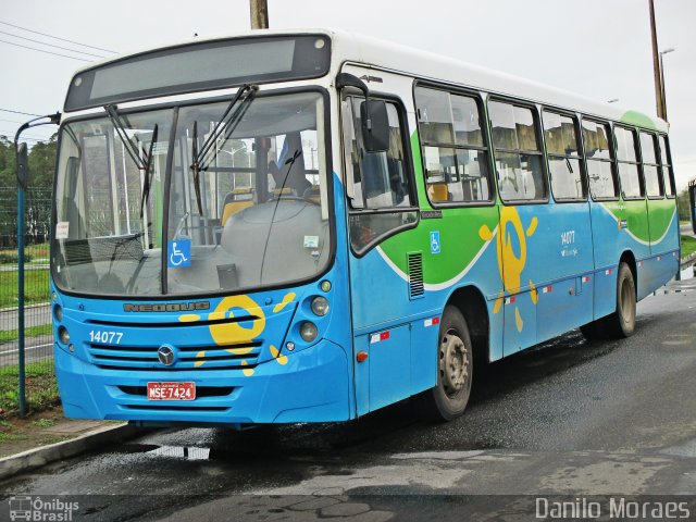 Serramar Transporte Coletivo 14077 na cidade de Serra, Espírito Santo, Brasil, por Danilo Moraes. Número da foto: #4511603.