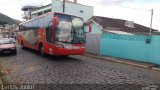 Empresa de Ônibus Pássaro Marron 5029 na cidade de Conceição dos Ouros, Minas Gerais, Brasil, por Carlos Souza. ID da foto: :id.