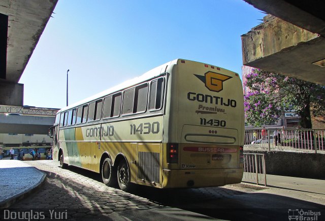 Empresa Gontijo de Transportes 11430 na cidade de Belo Horizonte, Minas Gerais, Brasil, por Douglas Yuri. ID da foto: 4513630.