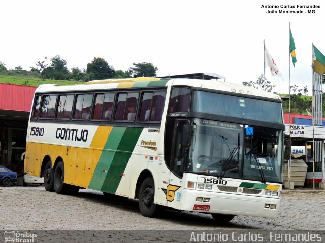 Empresa Gontijo de Transportes 15810 na cidade de João Monlevade, Minas Gerais, Brasil, por Antonio Carlos Fernandes. Número da foto: #4512852.